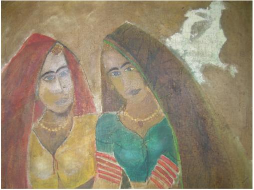 The Two Women by Ravi Bedi